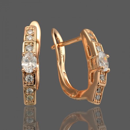 Позолоченные серьги Xuping 20644 фото | Brulik