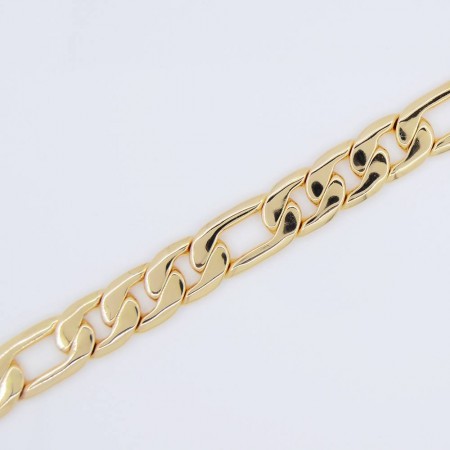 Видный позолоченный браслет оптом 10-7084  фото | Brulik