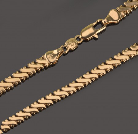 Позолоченная цепочка XP 4053 фото | Brulik