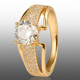 Позолочена каблучка Xuping 10965