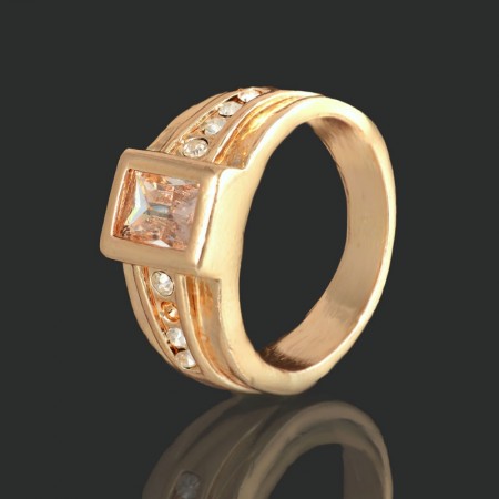 Позолоченное кольцо Fallon 8320154 фото | Brulik