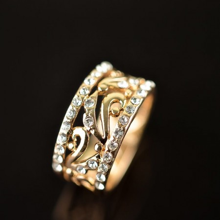 Позолоченное кольцо Fallon 8325373 фото | Brulik