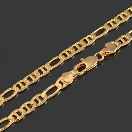 Позолоченная цепочка XP 4991-50 фото | Brulik