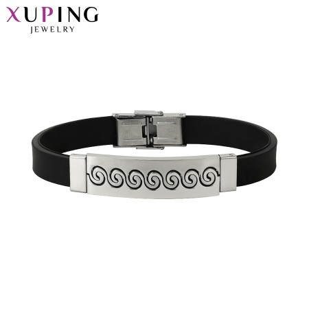 Браслет каучуковый Xuping  75759 фото | Brulik