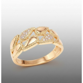 Позолочена каблучка  Xuping 10947