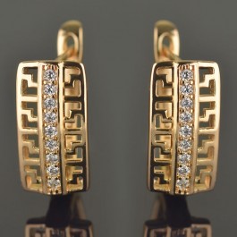 Позолоченные серьги XP 2773