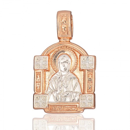 Позолоченная иконка  Fallon 96100036 фото | Brulik