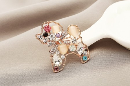 Брошь позолоченная  8663 фото | Brulik