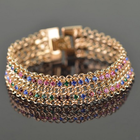 Браслет позолоченный XP 7945 фото | Brulik