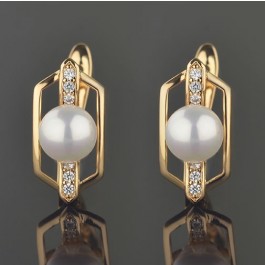 Позолоченные серьги  XP 9342