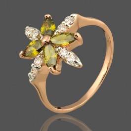 Позолоченное кольцо  Fallon 93200671