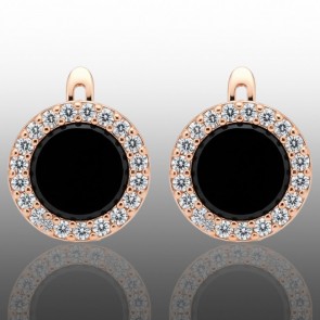 Позолочені сережки  Fallon 82234034 фото | Brulik