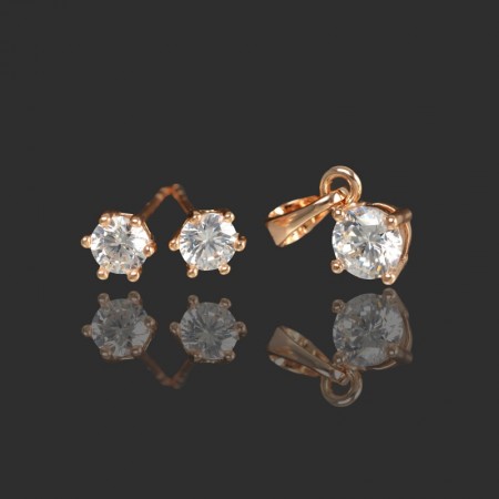 Позолоченный комплект XP 6967 фото | Brulik