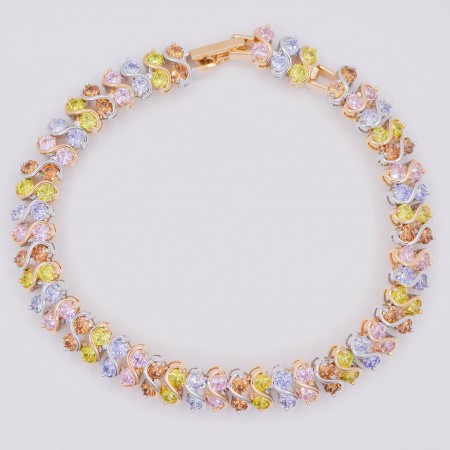 Изумительный браслет Xuping 10-7038 - мультиколор фото | Brulik