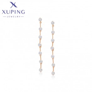 Позолочені сережки  Xuping X000884303 фото | Brulik