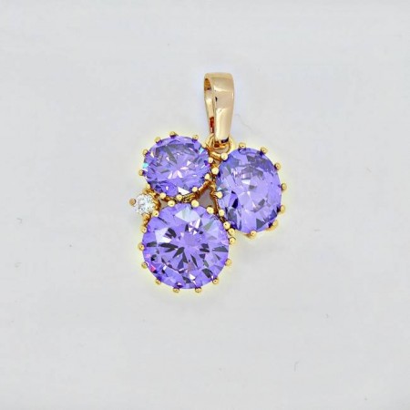 Шикарный кулон 31171-фиолетовый фото | Brulik