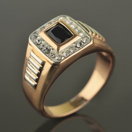 Позолоченное кольцо Fallon 93210019