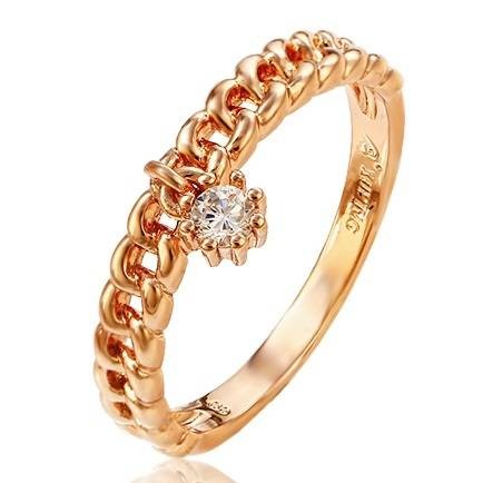 Кольцо "Золотые цепи" 13093 фото | Brulik