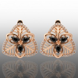 Позолочені сережки Xuping 24644