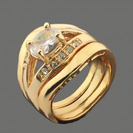 Позолоченное кольцо Fallon 8320372