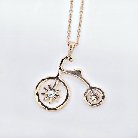 Кулон  "Bicycle" 764-15 фото | Brulik