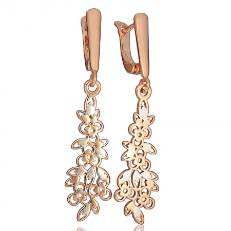 Позолоченные серьги Fallon 92100752 фото | Brulik