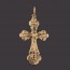 Позолочений хрестик 86100092 фото | Brulik