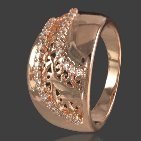 Позолоченное кольцо Fallon 83201905 фото | Brulik