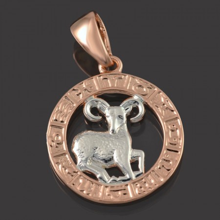 Позолоченный кулон Fallon 96100077-овен фото | Brulik