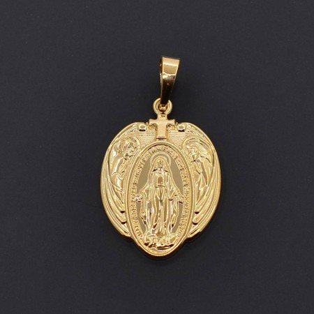 Позолоченная ладанка ХР 10-3313 фото | Brulik