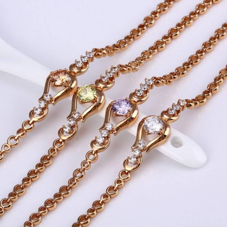 Ангельский браслет 71786 - шампань фото | Brulik