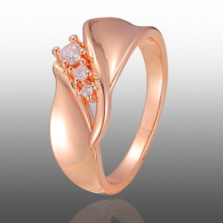 Позолочена каблучка Fallon 83202475 фото | Brulik