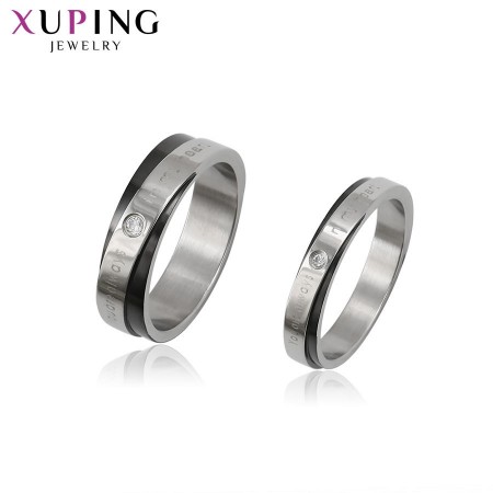 Стальное кольцо 2 в 1 Xuping 173 фото | Brulik