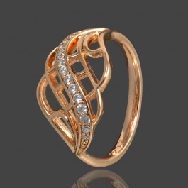 Кольцо позолоченное XP 1476