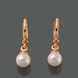 Позолоченные серьги XP 9435-белый