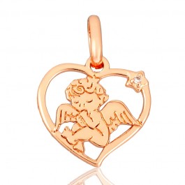 Позолоченный  кулон