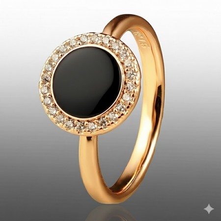 Позолочена  каблучка Xuping 10792 фото | Brulik