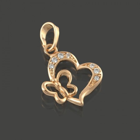 Позолоченный кулон XP 3610 фото | Brulik