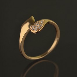 Позолоченное кольцо XP 1052