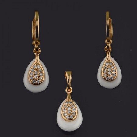 Позолоченный комплект Xuping 6990 фото | Brulik