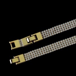 Браслет позолоченный XP 7816