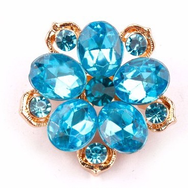 Цветочная брошь 942-33 фото | Brulik