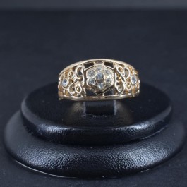 Позолоченное кольцо Fallon 8325103