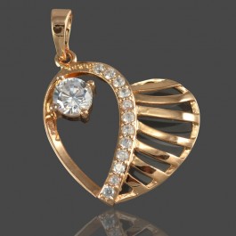 Позолоченный кулон 