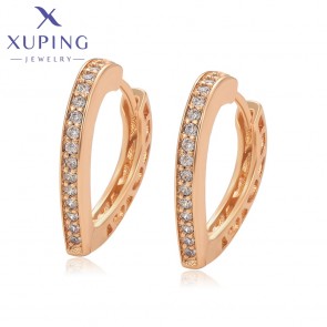 Позолочені сережки Xuping S00144731 фото | Brulik