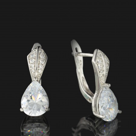 Позолоченные серьги XP 9623 фото | Brulik