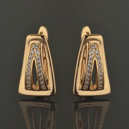 Позолоченные серьги  XP 2497