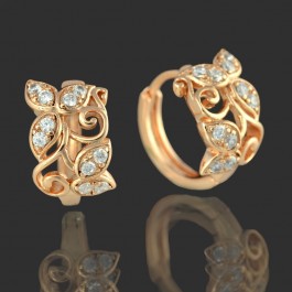 Позолоченные серьги XP 9527