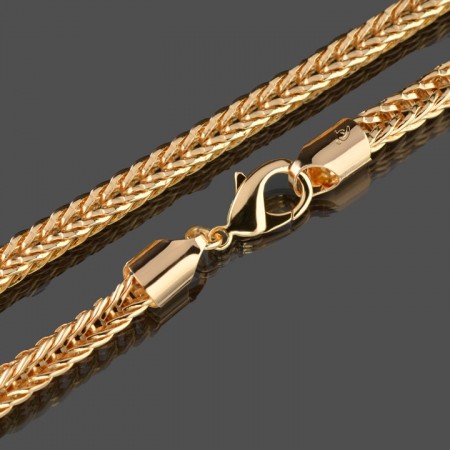 Позолоченная цепочка XP 4959-50 фото | Brulik