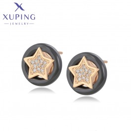 Позолочені сережки Xuping A00795868